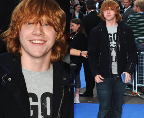 ronfantastici4 Rupert Grint alla prima dei Fantastici 4