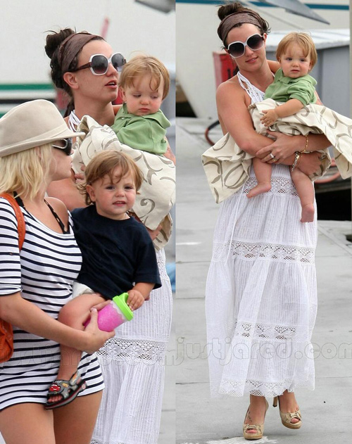 seanjayden2 Britney a Marina del Ray con Sean e JJ