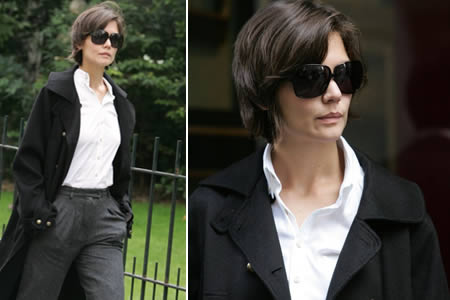 kateiingiro3 Katie Holmes in giro per Parigi