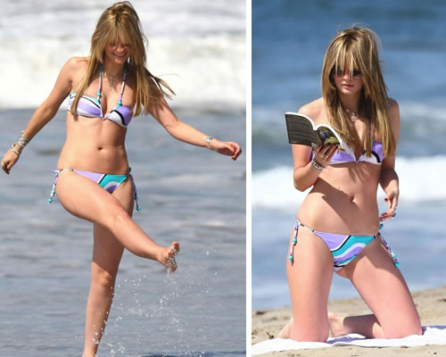 mischabitch2 Mischa Barton posa in spiaggia