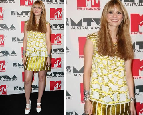 mischamtv Mischa Barton per gli Mtv Australia Awards