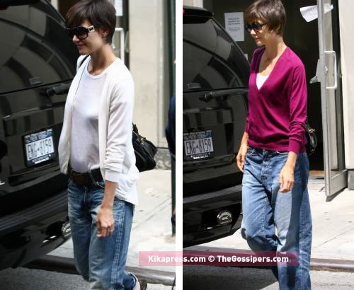 holmesstrana Katie Holmes triste ma incinta?