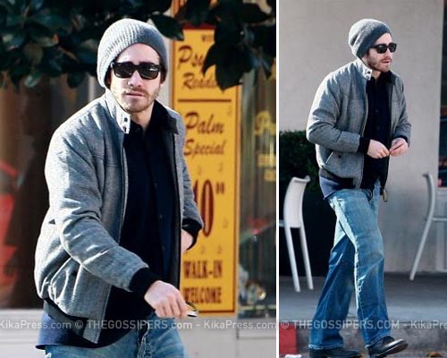 jakey Jake Gyllenhaal prende un caffè