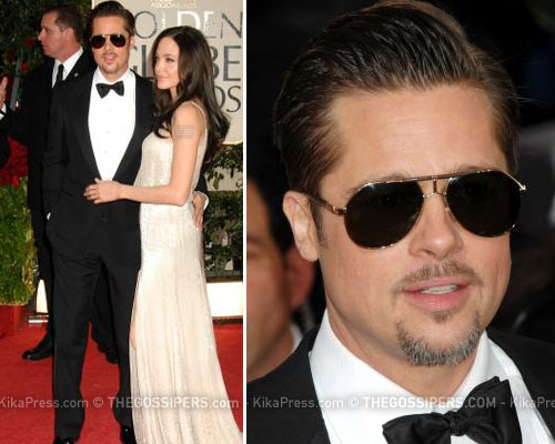 globes brad pitt Golden Globes 2009: gli uomini sul red carpet