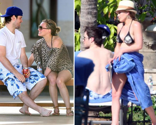 mikehilary Hilary Duff si diverte alle Bahamas