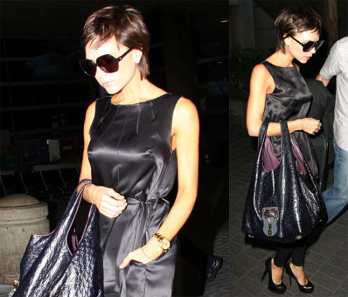 posh Victoria Beckham tra Milano e Los Angeles