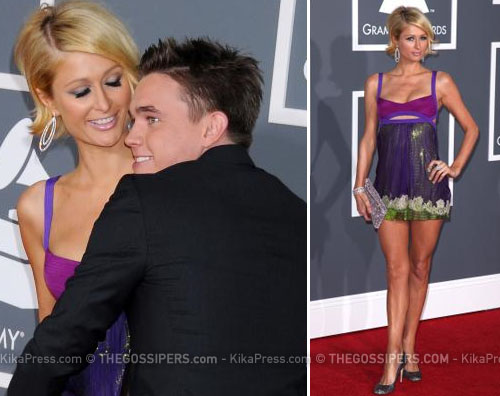 parishiltongrammy Grammy Awards 2009   il red carpet