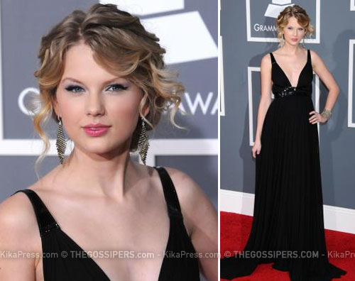 taylorswiftgrammy Grammy Awards 2009   il red carpet