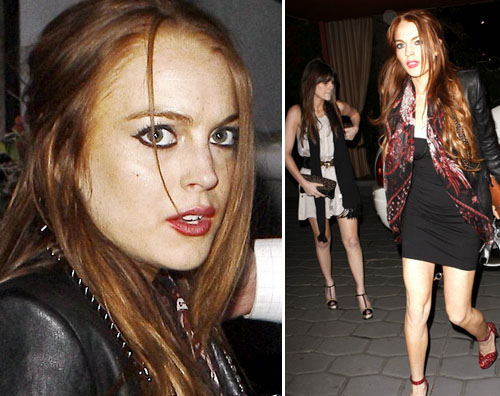 lilosorella Lindsay Lohan esce con la sorella