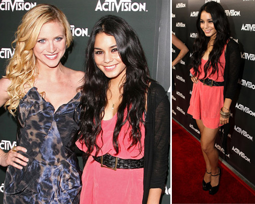 hudgens activision Vanessa Hudgens e Brittany Snow per Activision