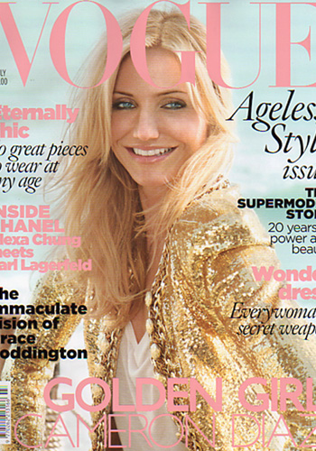 vogue cameron diaz1 FOTO GALLERY: Cameron Diaz su Vogue UK