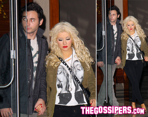 christina rutler mano Christina Aguilera mano nella mano con Matthew