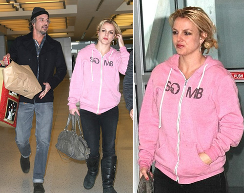 britnet.jfk  Britney e Jason allaeroporto di New York