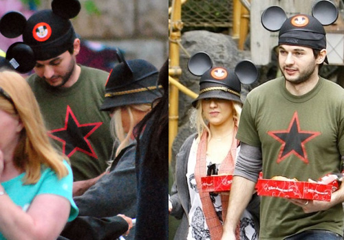 aguilera disneyland Christina Aguilera porta Max a Disneyland