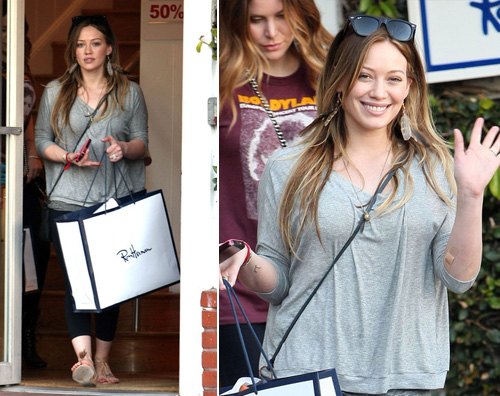 duff shopping Shopping con unamica per Hilary Duff