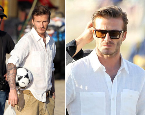 beckham sofia3 David Beckham gira uno spot per la Pepsi