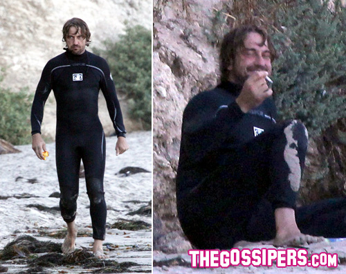 gerard fuma Gerard Butler tra surf e sigarette