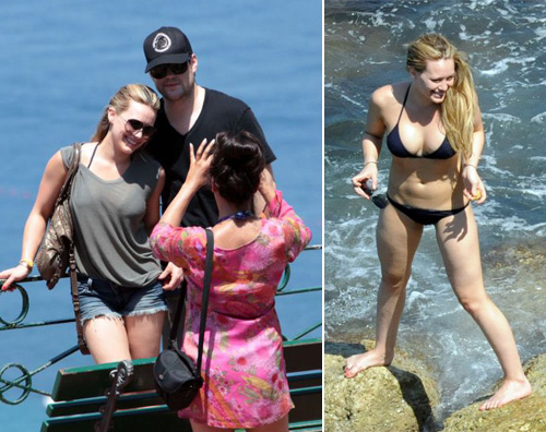 duff capri Hilary Duff e Mike Comrie in vacanza a Capri