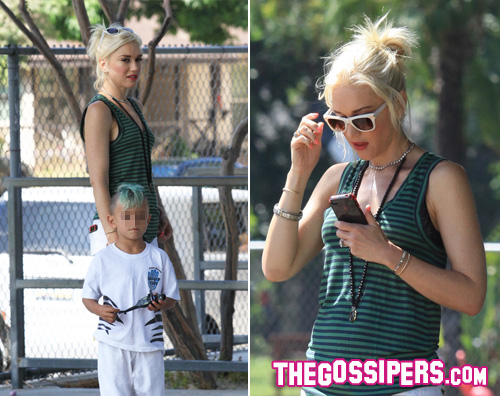 gwen stefani kingston Gwen Stefani al parco giochi con Kingston