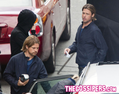 brad pitt doppio Brad Pitt si fa in due per World War Z