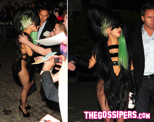 gaga ondra Lady GaGa si fa notare a Londra