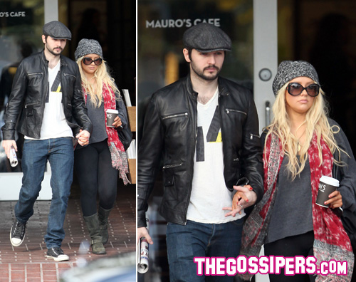 christina matt cafe Christina Aguilera tra caffé e shopping