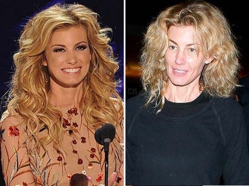 faith hill senza trucco 500x375 Faith Hill senza trucco in aeroporto