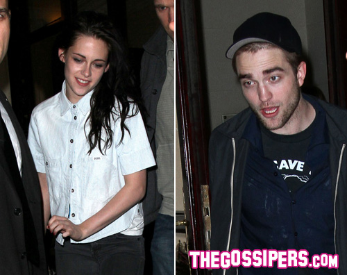 kristen stewart pattinson Robert Pattinson raggiunge Kristen Stewart a Parigi