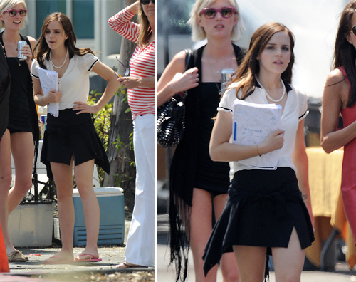 emma2 Emma Watson al lavoro per The Bling Ring