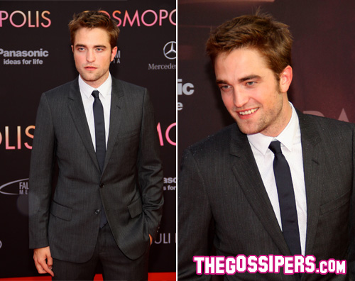 pattinson 2 Robert Pattinson arriva a Berlino per Cosmopolis