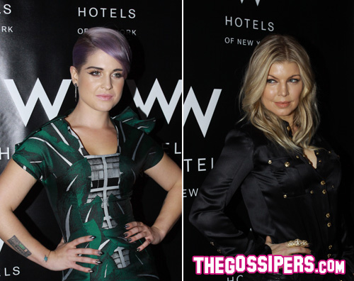 fergie kelly1 Fergie e Kelly Osbourne @ W Love Hangover Ball