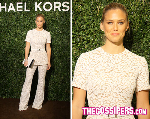 jros2 Bar Refaeli a Milano per Michael Kors